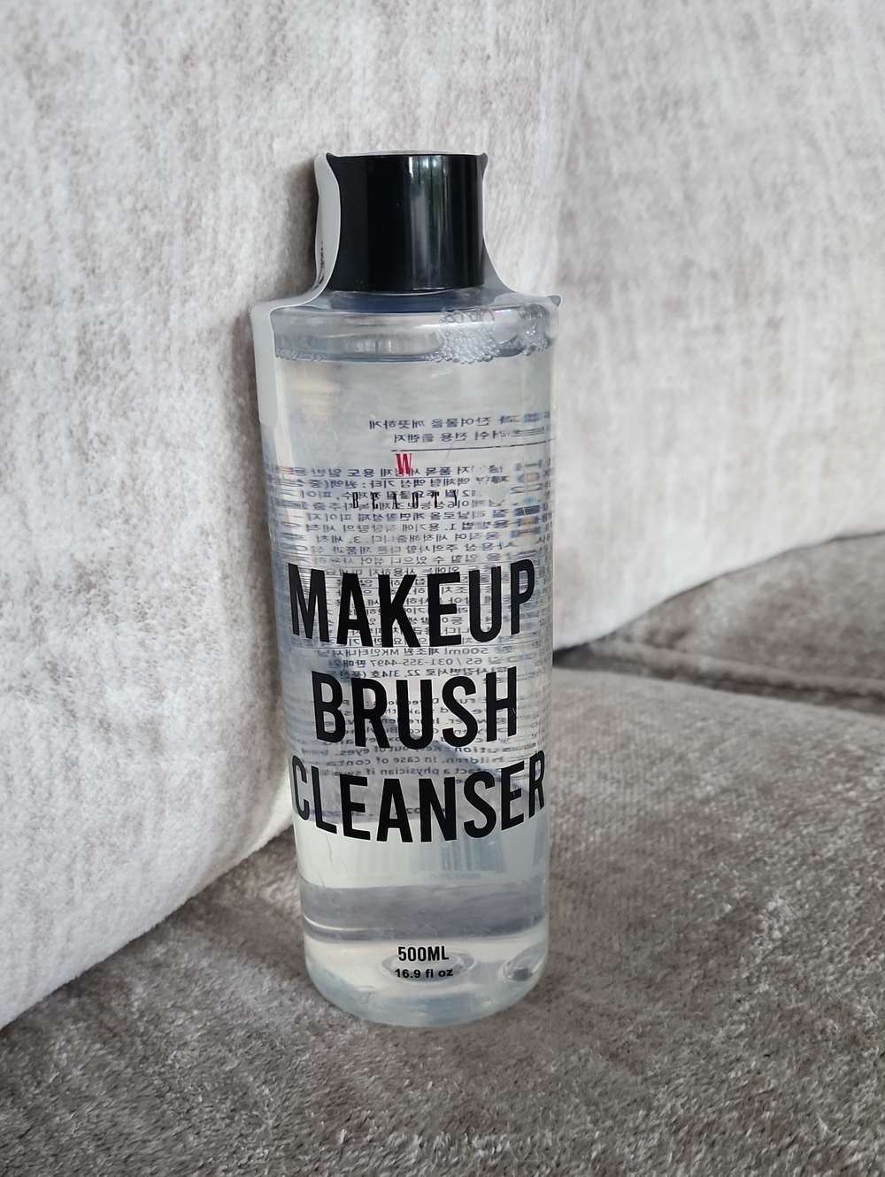 NWT W Beauty Make Up Brush Cleanser 500ml